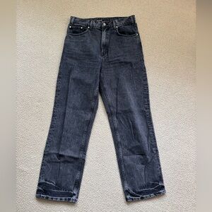 GRLFRND black jeans, straight leg